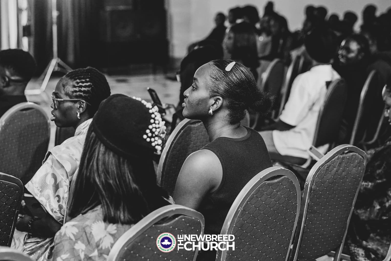 Congregation gathered in worship